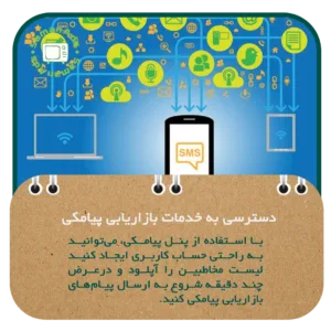 دسترسی به خدمات بازاریابی پیامکی